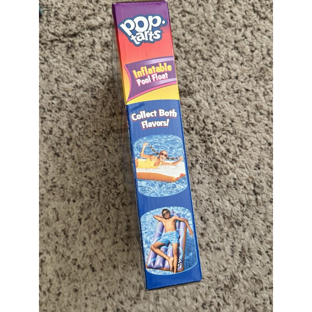 Pop-Tarts Inflatable Pool Float New in Box Summer Raft - Picture 3 of 7